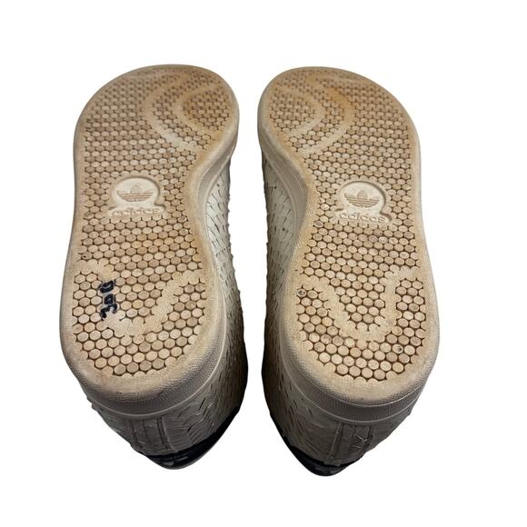 Adidas Stan Smith Textured Snakeskin Streetwear Mid Top Sneakers Men's Size 9 - Picture 7 of 9